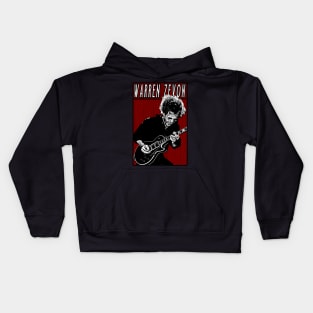 Retro Vintage Warren Zevon Kids Hoodie